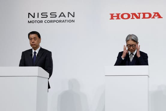 Honda, Nissan plan to create world's No. 3 automaker by 2026