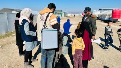 Syria: UN teams support cholera vaccination in northeastern camps