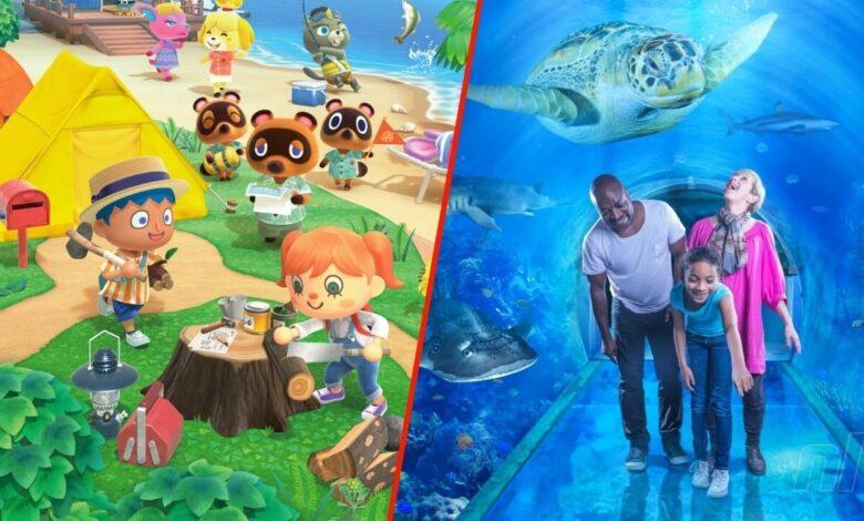 Buckle up, Animal Crossing is heading to 'Sea Life UK' in February