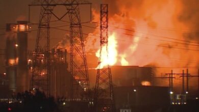 A fire at one of the world's largest battery plants forced Californians to evacuate