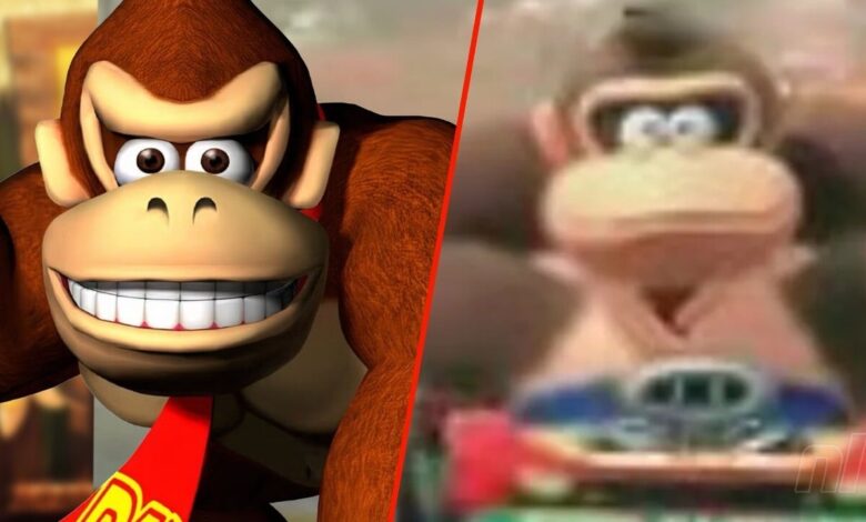 Random: Donkey Kong Country artists react to Nintendo's redesign