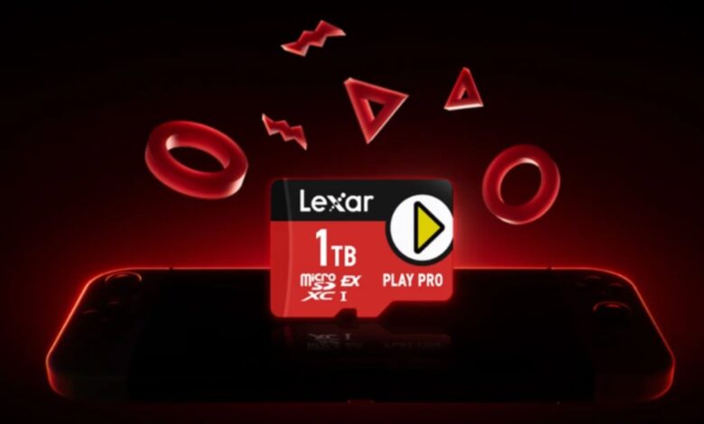 Lexar is clearly issuing a 2 'microSD Express' conversion card.