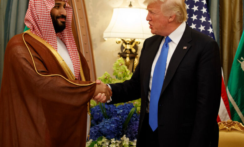 Saudi Arabia said it would increase US trade and investment by $600 billion