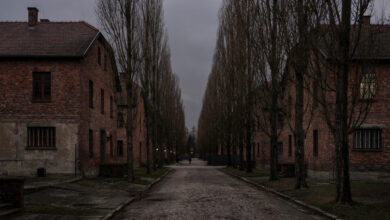 At Auschwitz, a solemn ceremony at the time of nationalism