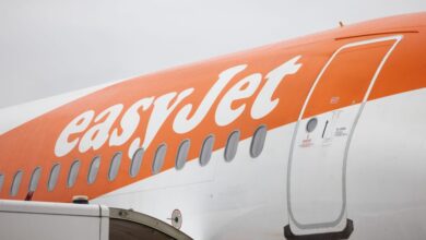 EasyJet removes paint from aircraft to compensate for the equivalent of a 27kg CO2 suitcase