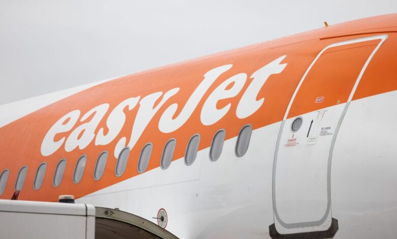 EasyJet removes paint from aircraft to compensate for the equivalent of a 27kg CO2 suitcase