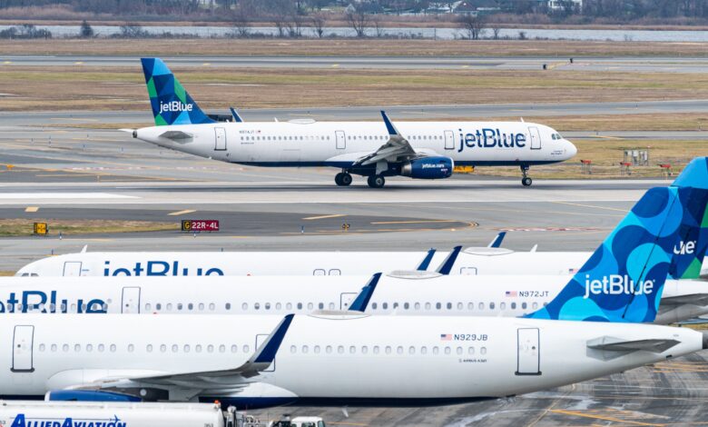 DOT fines JetBlue for alleged 'unrealistic schedules' causing chronic delays