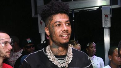 Delivers THIS Spicy Response To Question About Blueface Fighting LA Fires