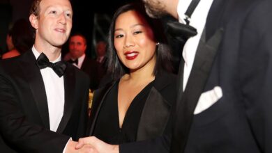 Priscilla Chan, wearing Bottega Veneta to the inauguration, in line with Mark Zuckerberg and the Trump World Order