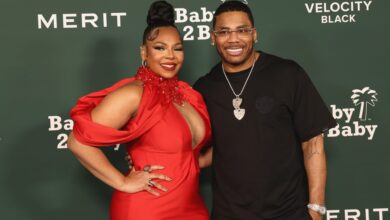 The Internet Thinks Ashanti & Nelly Are Expecting Second Baby After NYE Performance