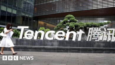 The US said technology giant Tencent cooperates with the Chinese military