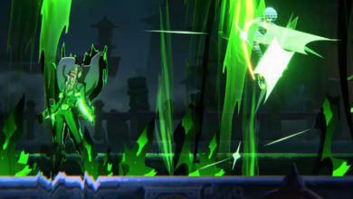 Hazama in BlazBlue Entropy Effect