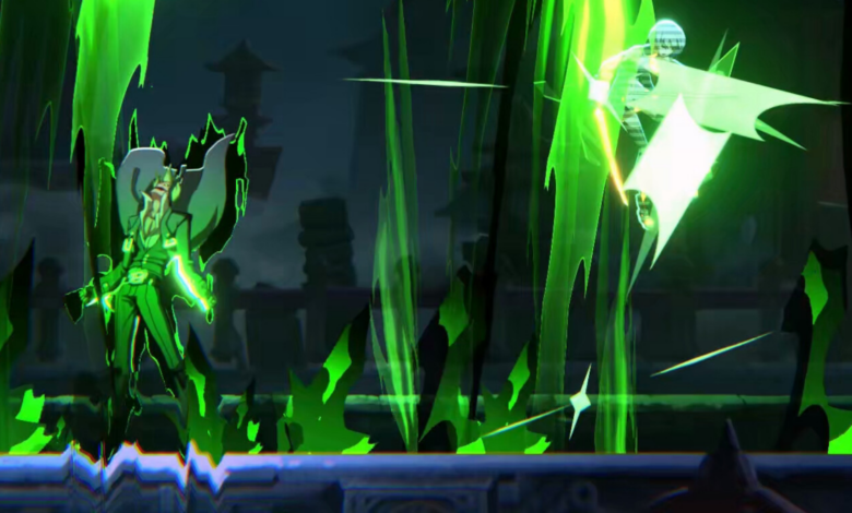 Hazama in BlazBlue Entropy Effect