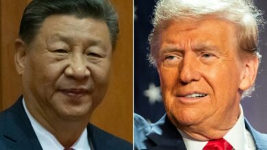 China’s President Xi Jinping and US president-elect Donald Trump