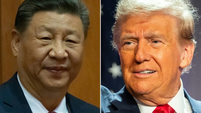 China’s President Xi Jinping and US president-elect Donald Trump