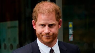 Prince Harry leaves the High Court after giving evidence in June 2023