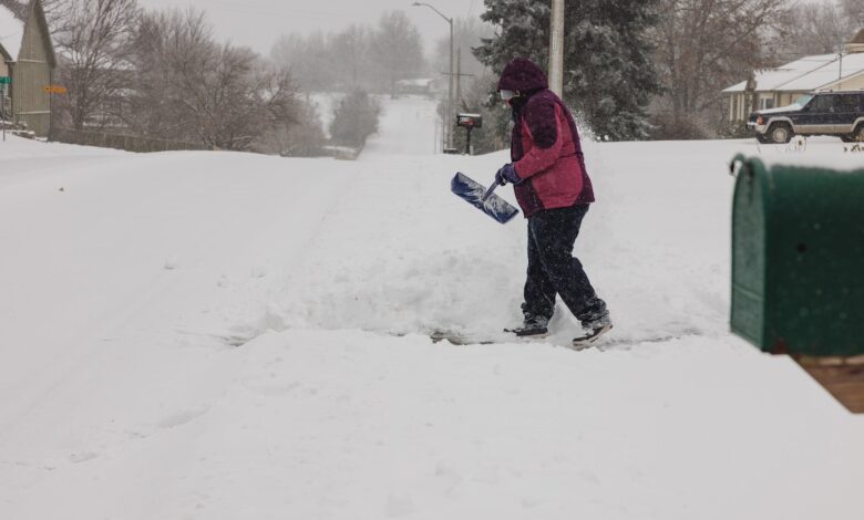 Winter storms caused thousands of flights to be delayed and canceled