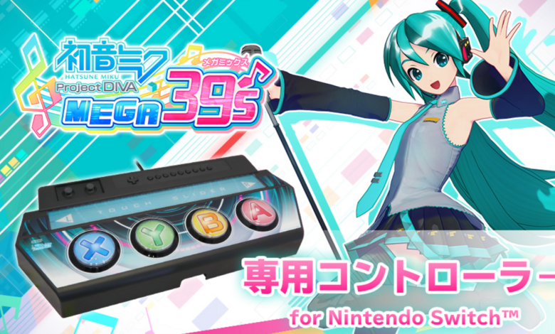 hatsune miku project diva megamix controller