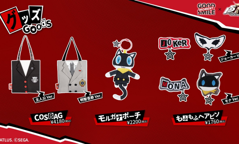 New Persona 5 Bags Look Like Joker and Akechi’s Uniforms