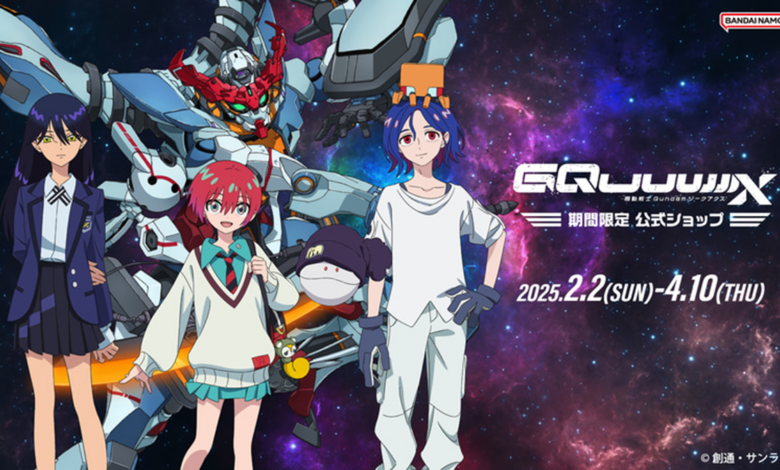 Official Gundam GQuuuuuuX Beginning Store Opening