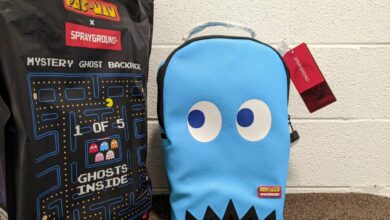 Pac-Man Sprayground Ghost Gang Mystery Backpack Feels Substantial