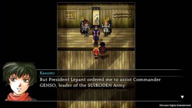 The latest Suikoden 2 HD Remaster gameplay trailer features Riou and Kasumi visiting the ninja village Rokkaku for new allies.