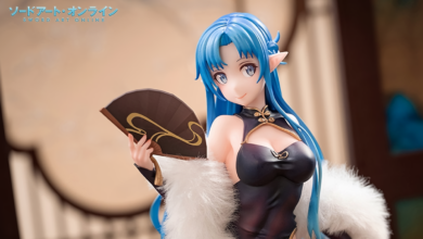 SAO Asuna Undine Figure Wears a Chinese Dress