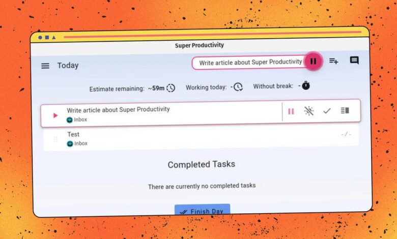 Super Productivity is the ultimate task manager for your time management goals