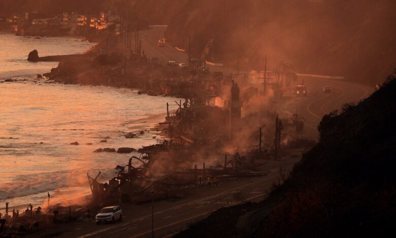 Celebrities lost their homes in the Los Angeles fire