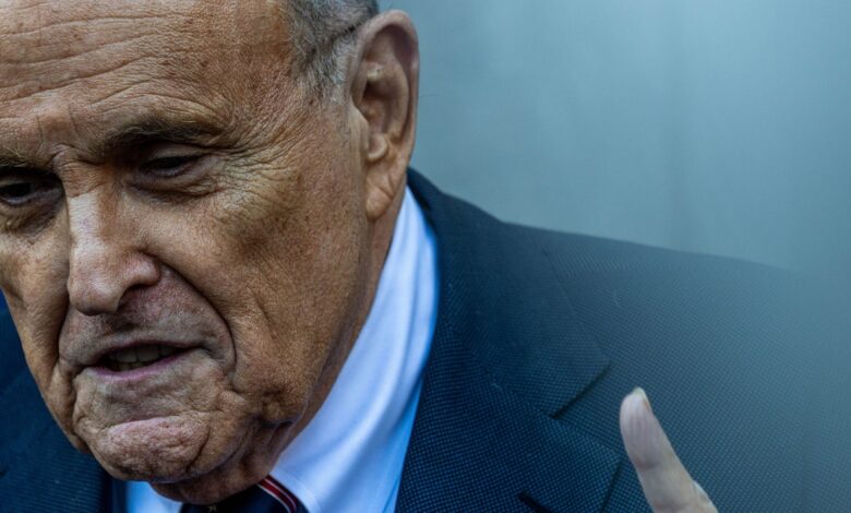 Rudy Giuliani will finally keep his Florida apartment and his World Series rings